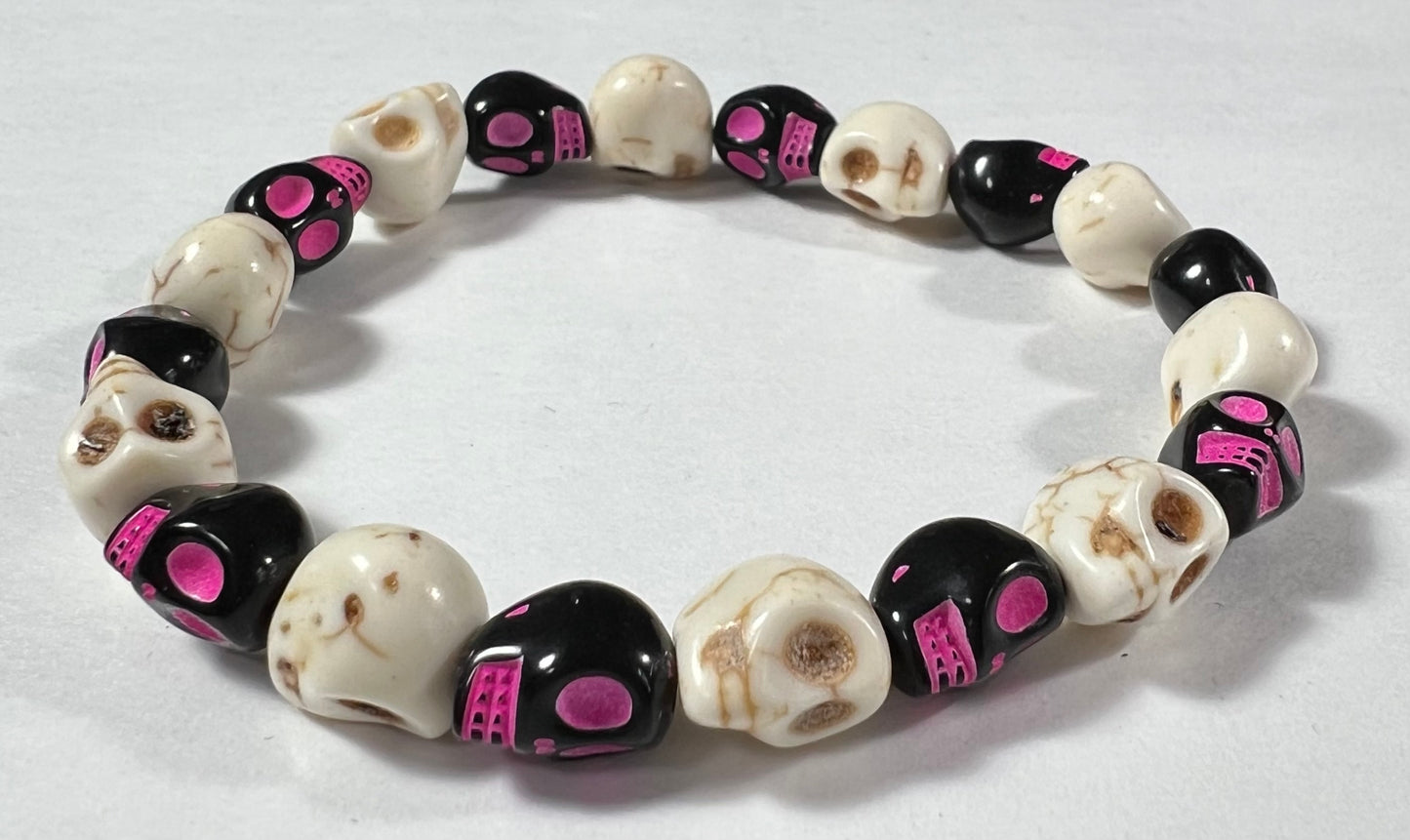 Skull & Skull Pink