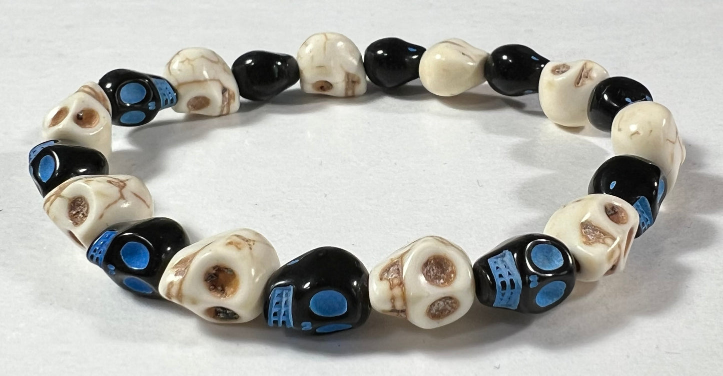 Skull & Skull Blue