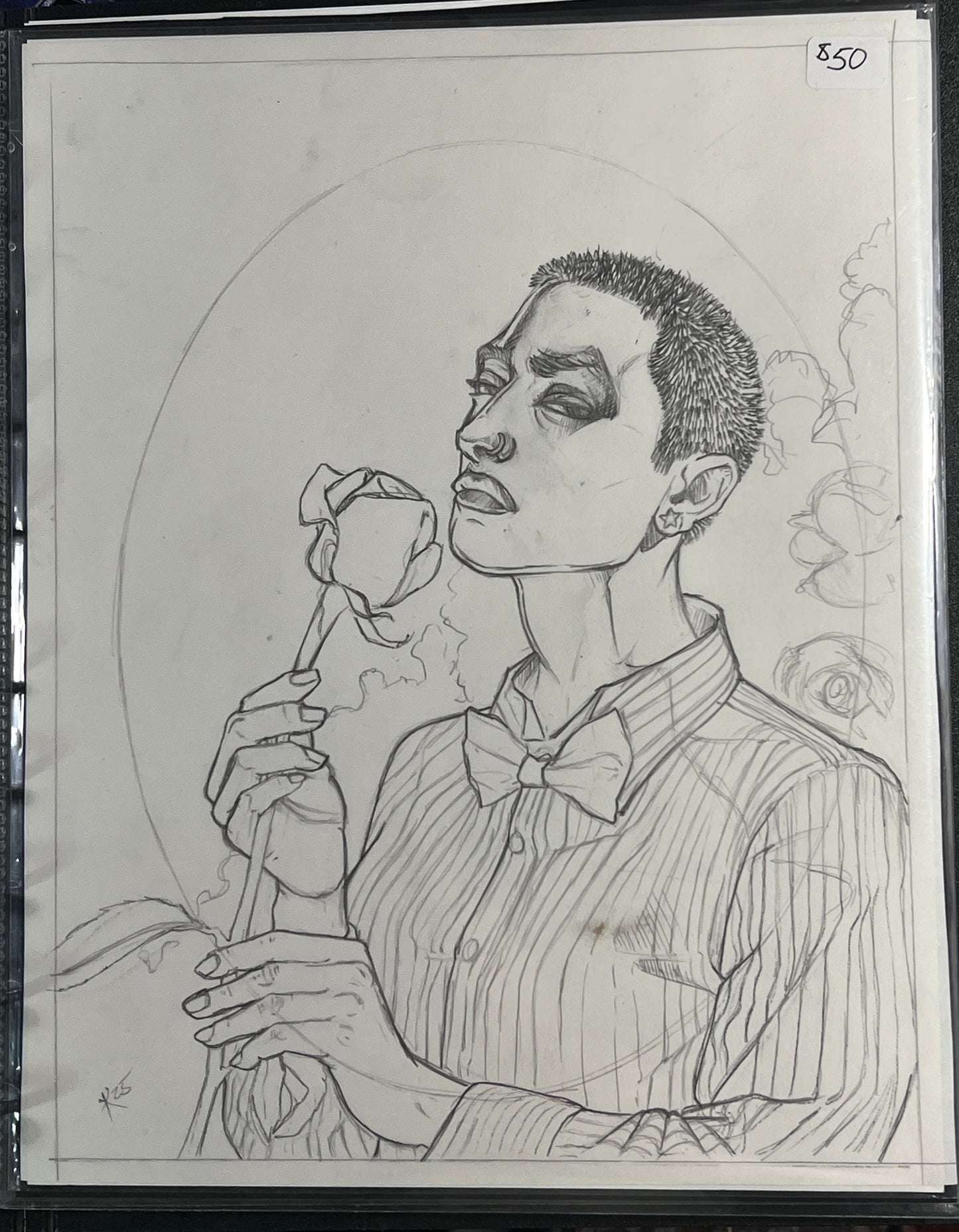 VTES: Lika, The Purger Original Sketch