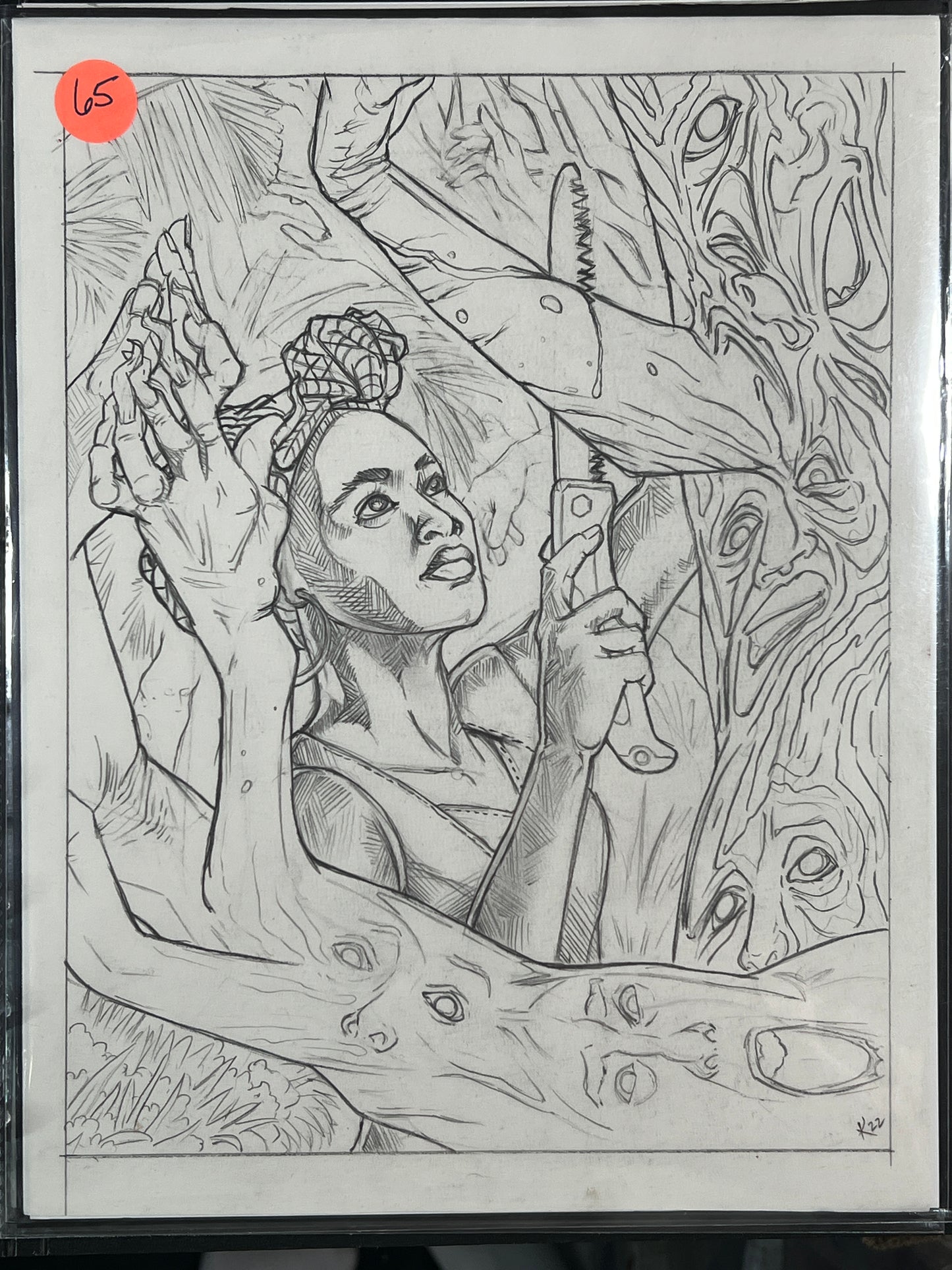 VTES: Neserian Original Sketch