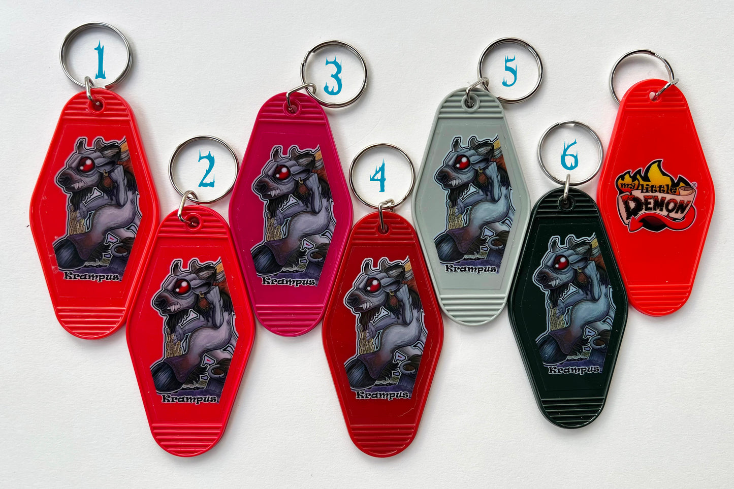 Krampus Keychain