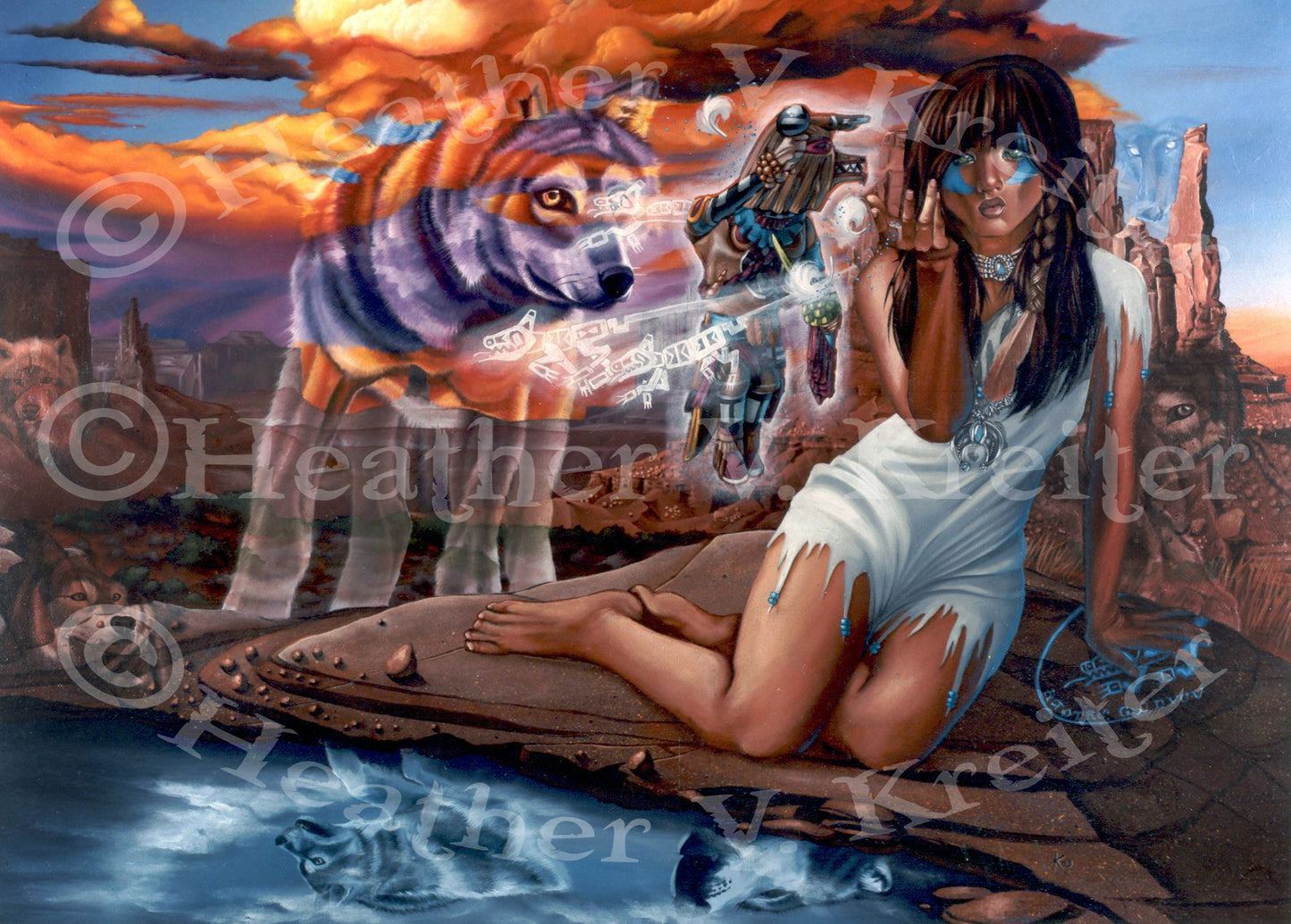 Nature & Spiritual Prints & Original Art