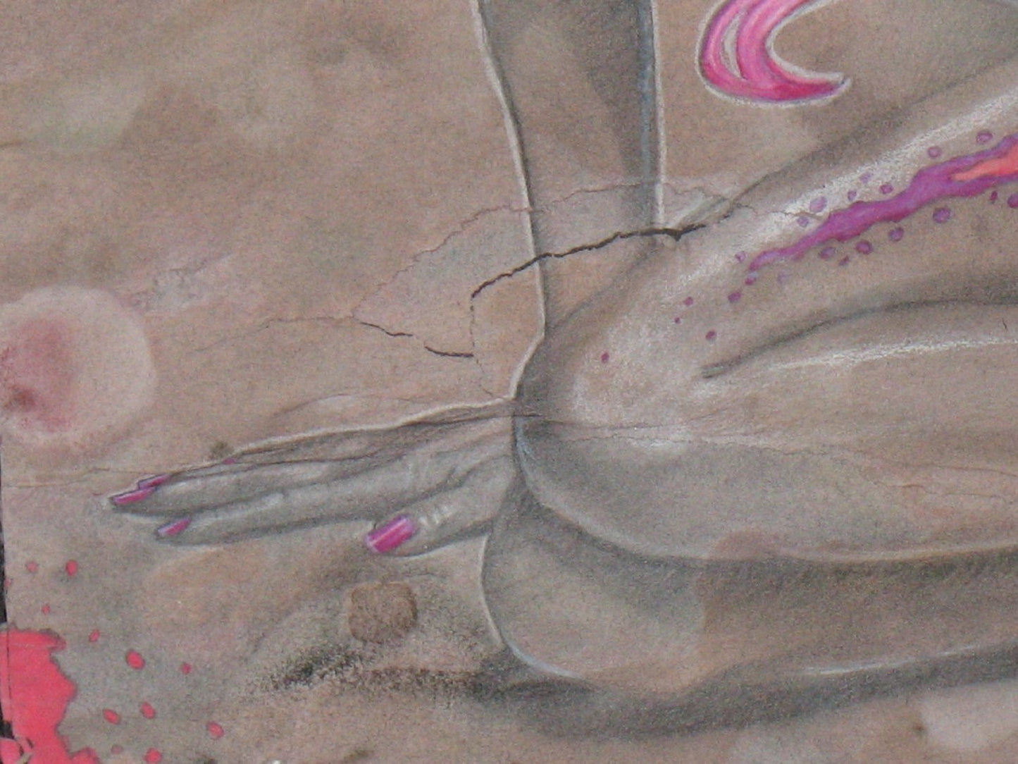 Elektra Pink Original *WATER DAMAGED*
