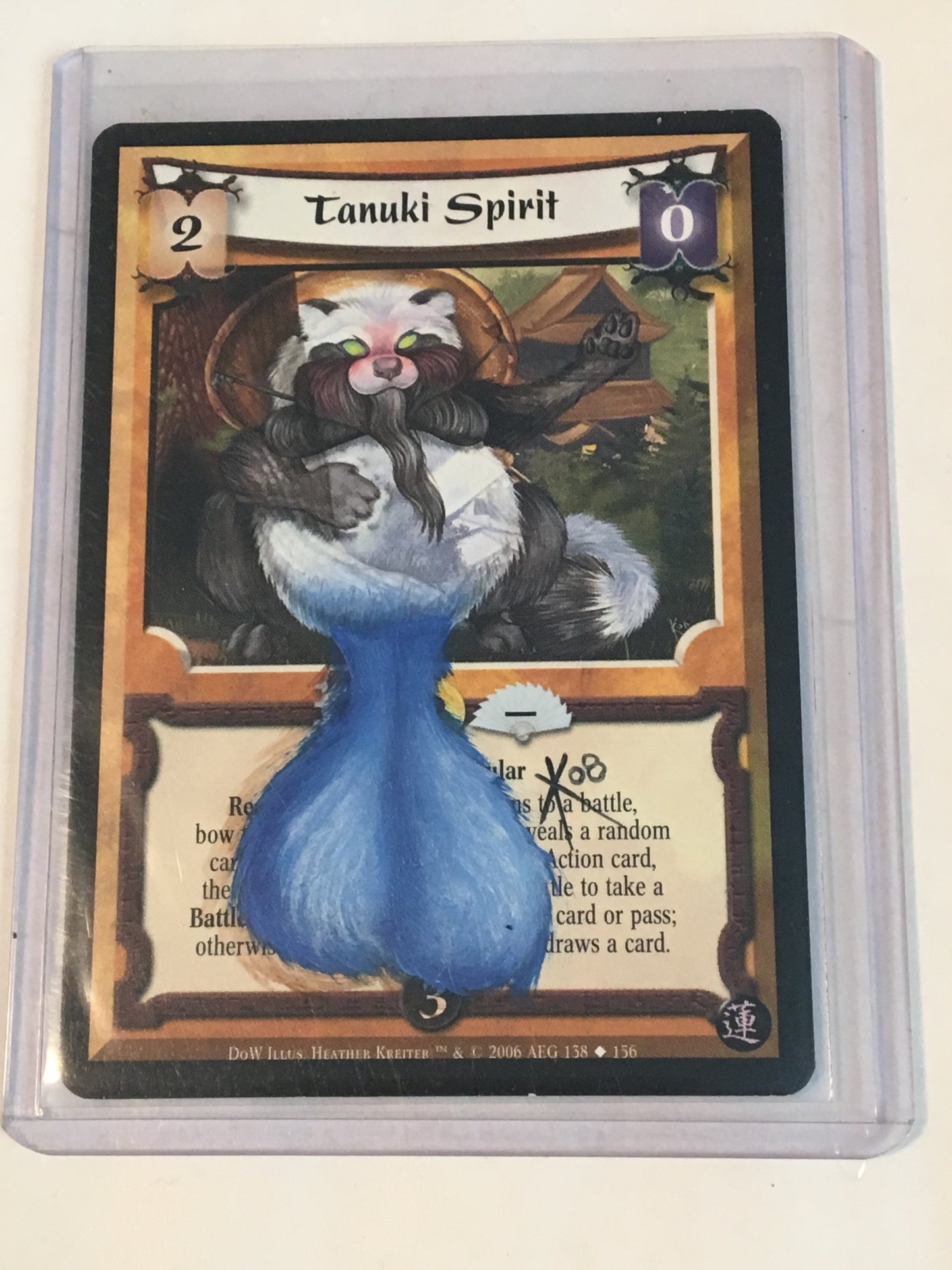 Tanuki Nuts / Painted Cards