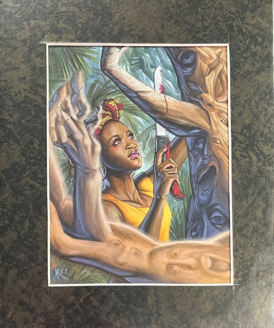 VTES: Neserian Original Painting