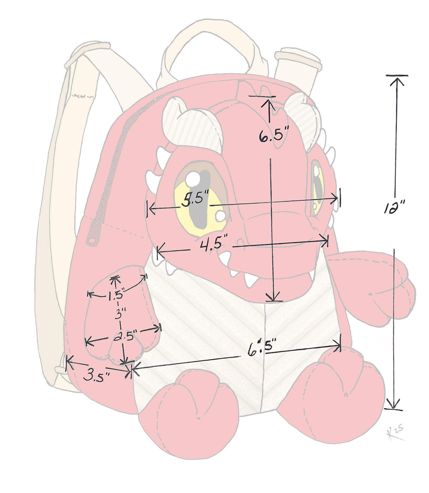 *SHIPPED* Genevieve Backpack PRE-ORDER