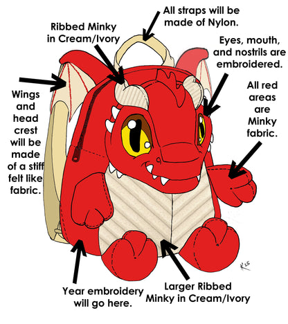 *SHIPPED* Genevieve Backpack PRE-ORDER