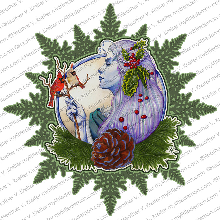 Yule Faerie Prints