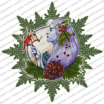 Yule Faerie Prints