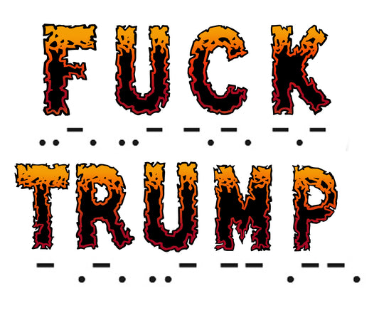 Morse Code Fuck Trump