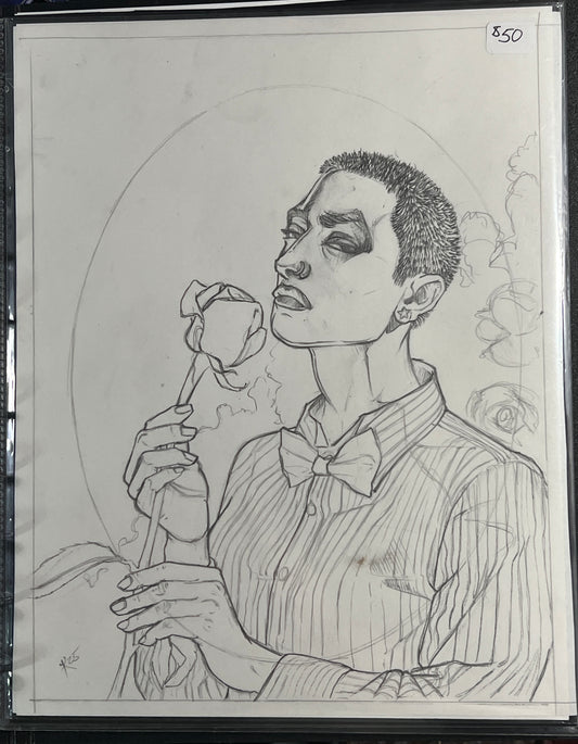 VTES: Lika, The Purger Original Sketch
