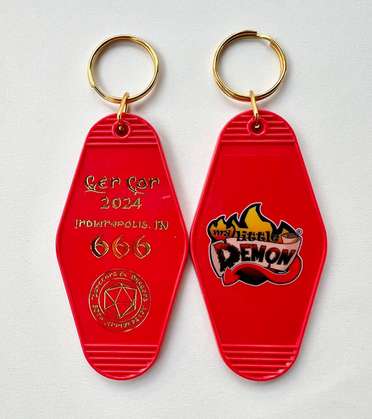 Gen Con 2024 666 Keychain