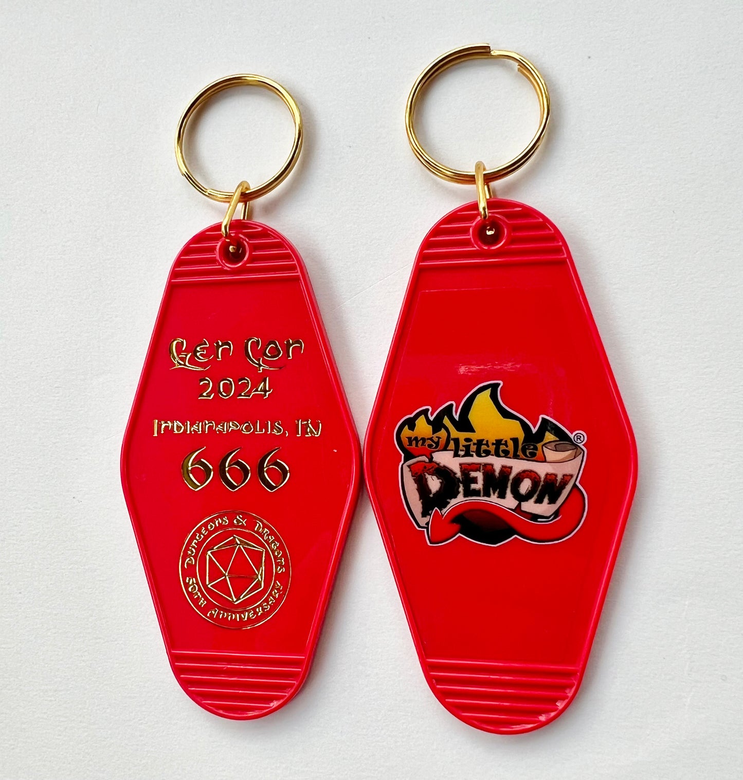 Gen Con 2024 666 Keychain