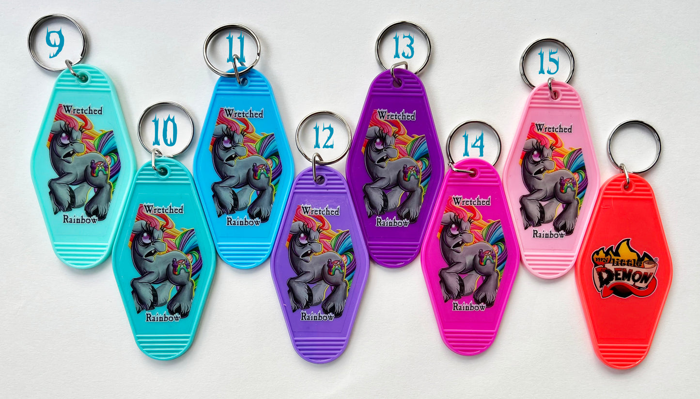 Wretched Rainbow Keychain