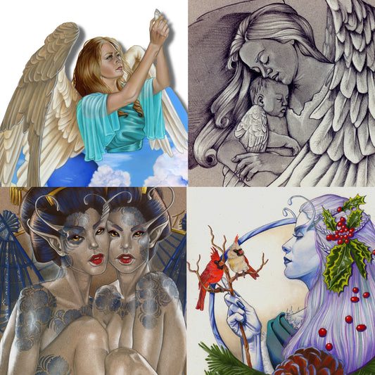 Angels & Faeries Original Art & Prints