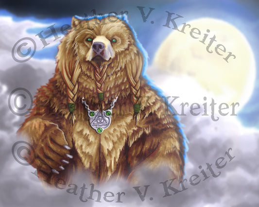 Celtic Bear Prints