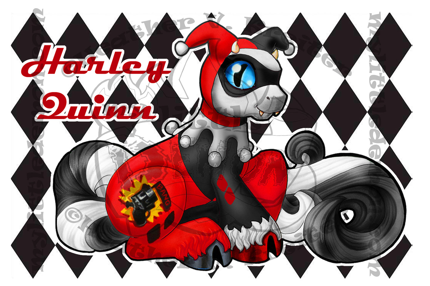 Harley Quinn Demon Pony