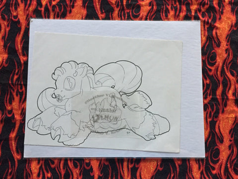 Lil' Magma Blaze Inked Drawing