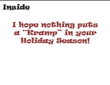 Krampus Holiday Card