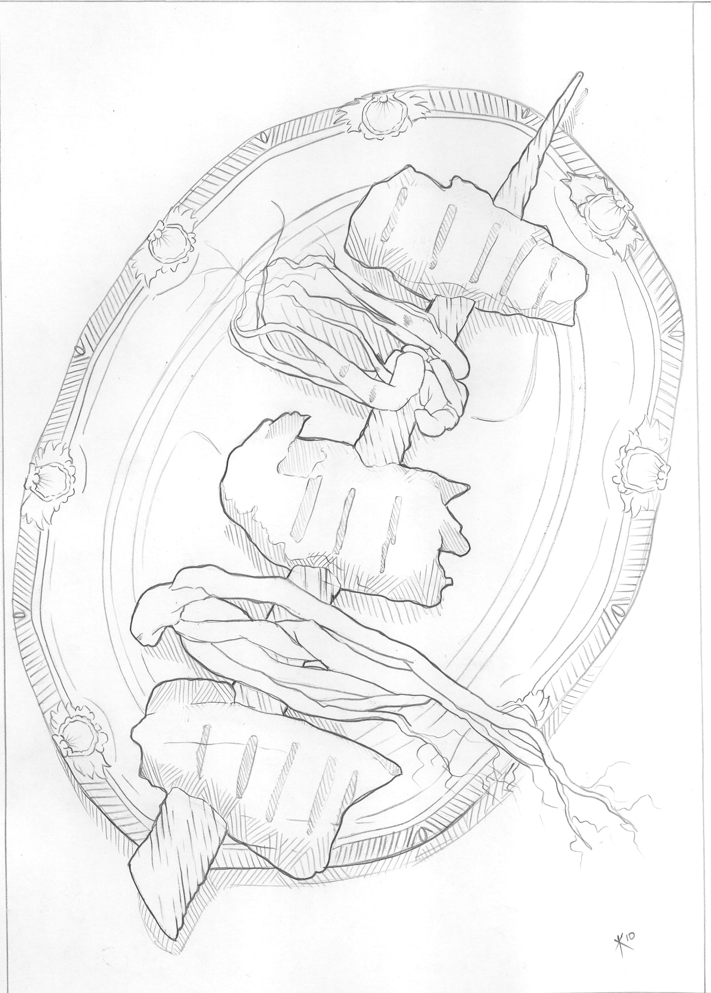 Unicorn Steaks Sketch