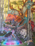 Shaman's Soul: Drawing the Dragon Painting