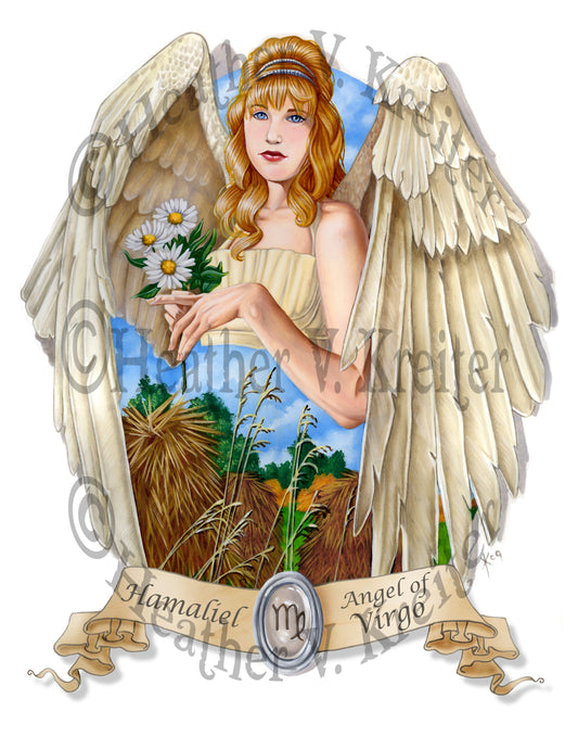 Angel of Virgo Prints