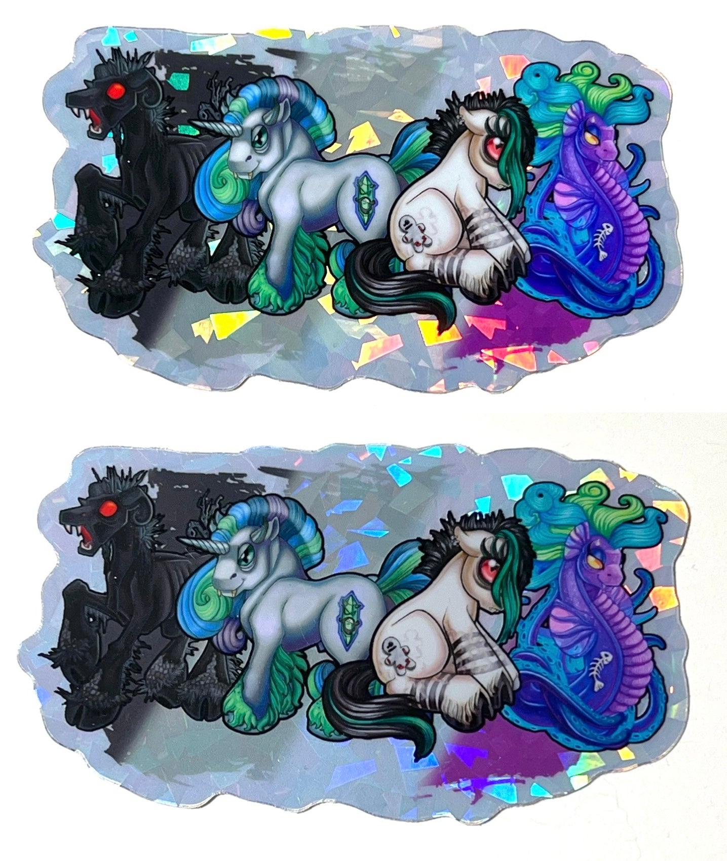 Holograph Vinyl Stickers