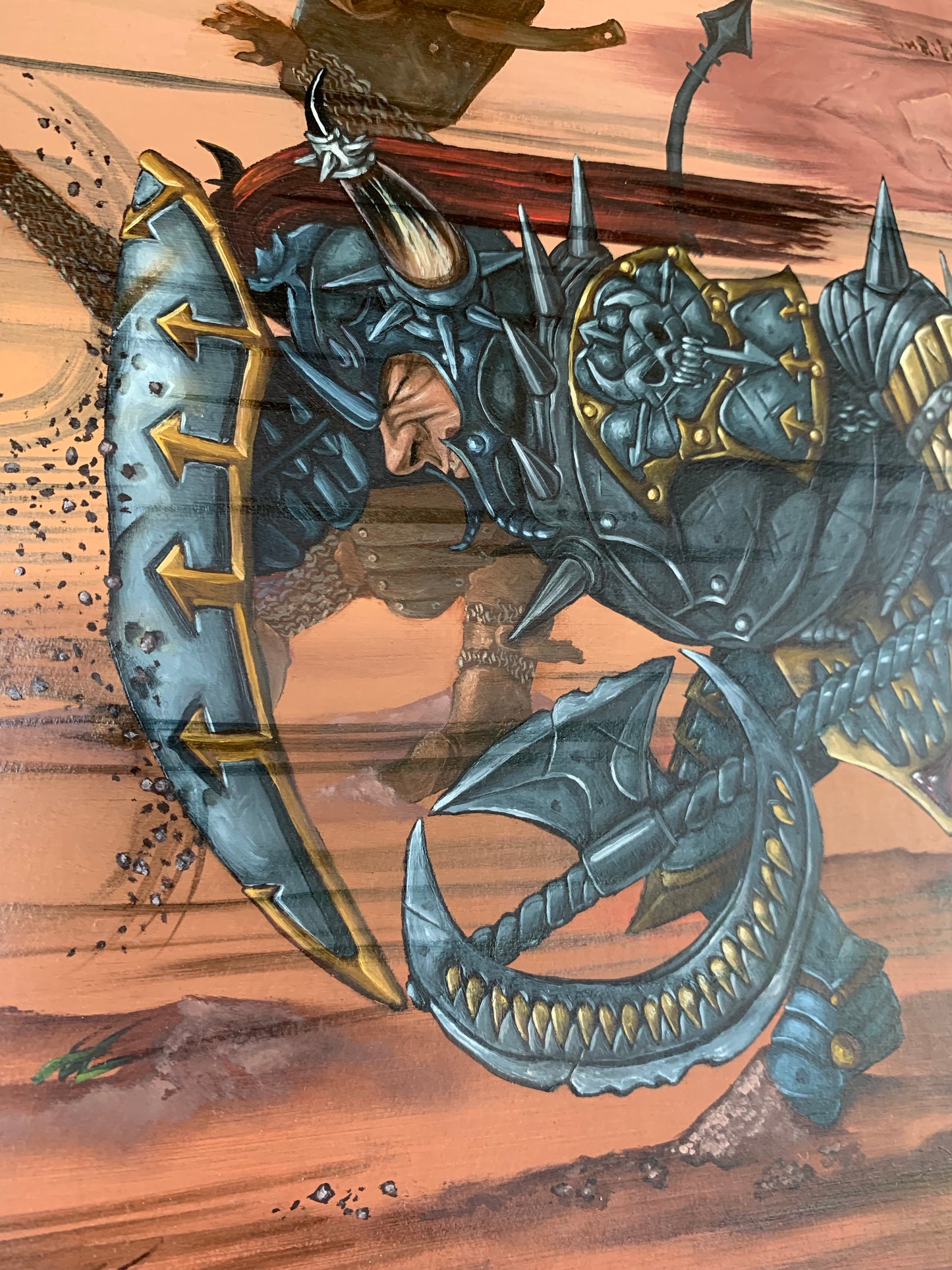 WarCry: Wind of Death Painting