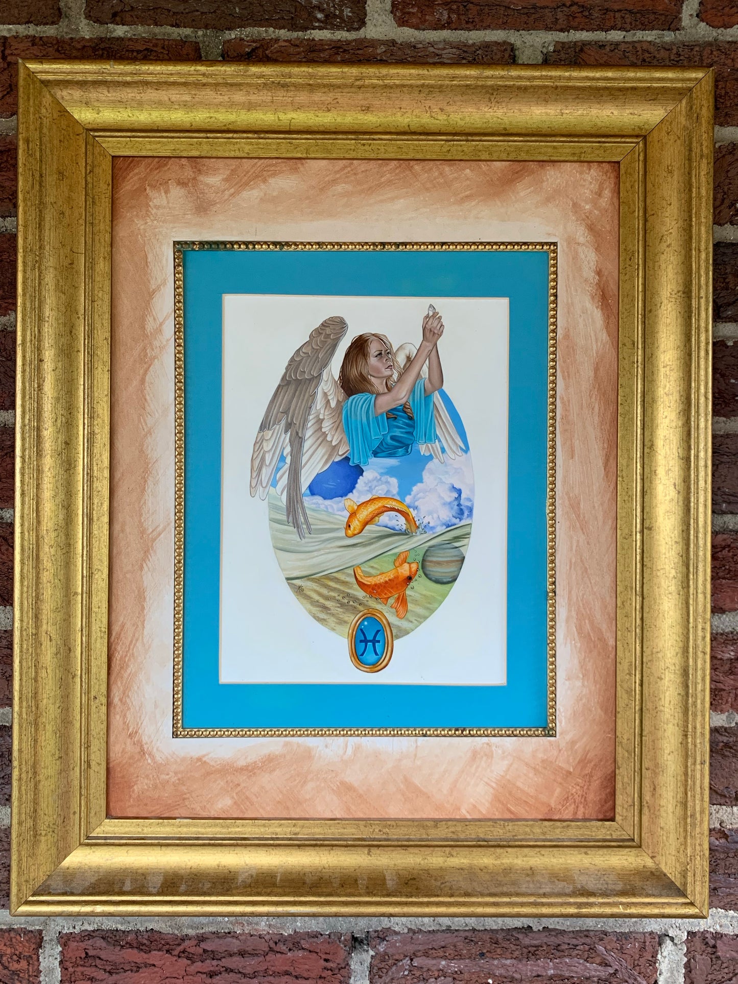 Angel of Pisces Painting