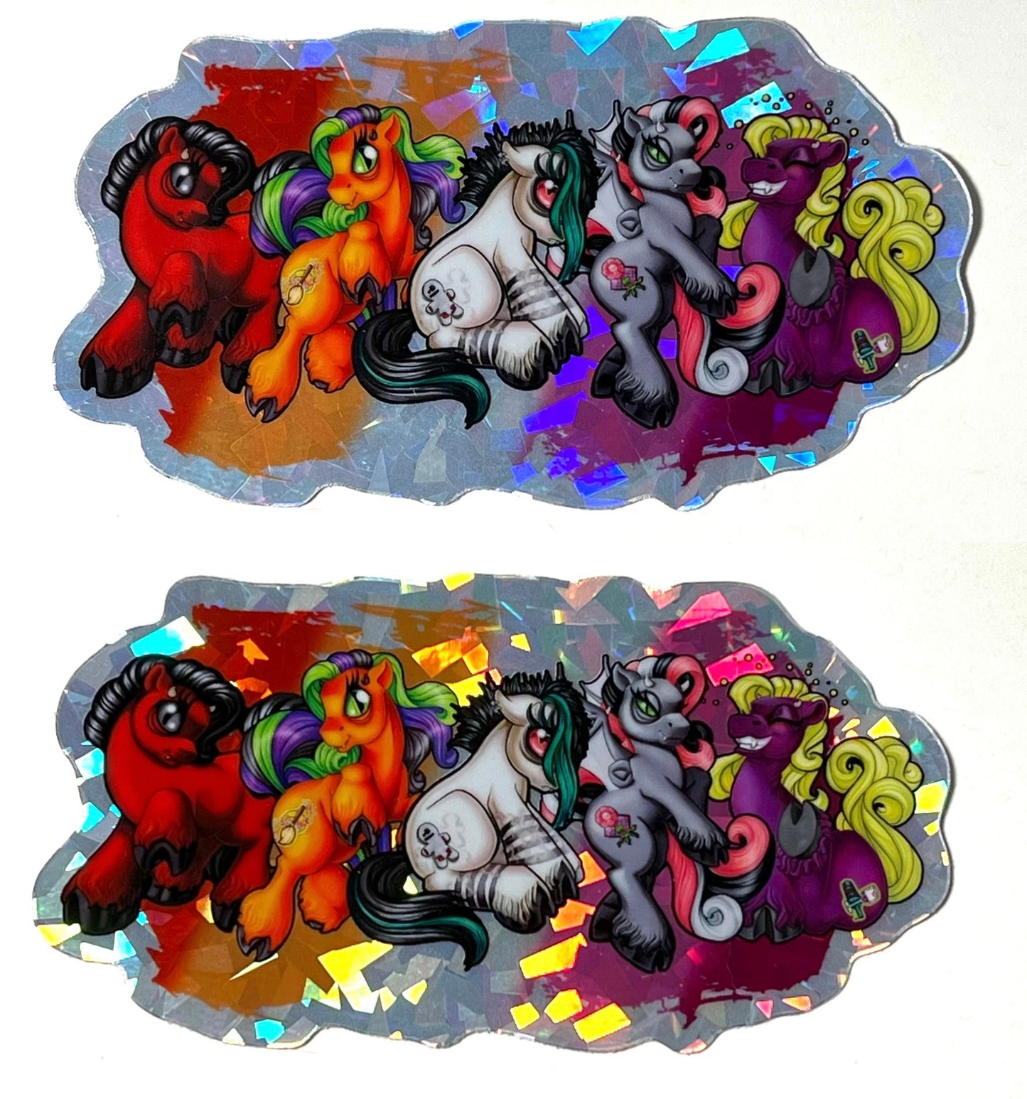 Holograph Vinyl Stickers