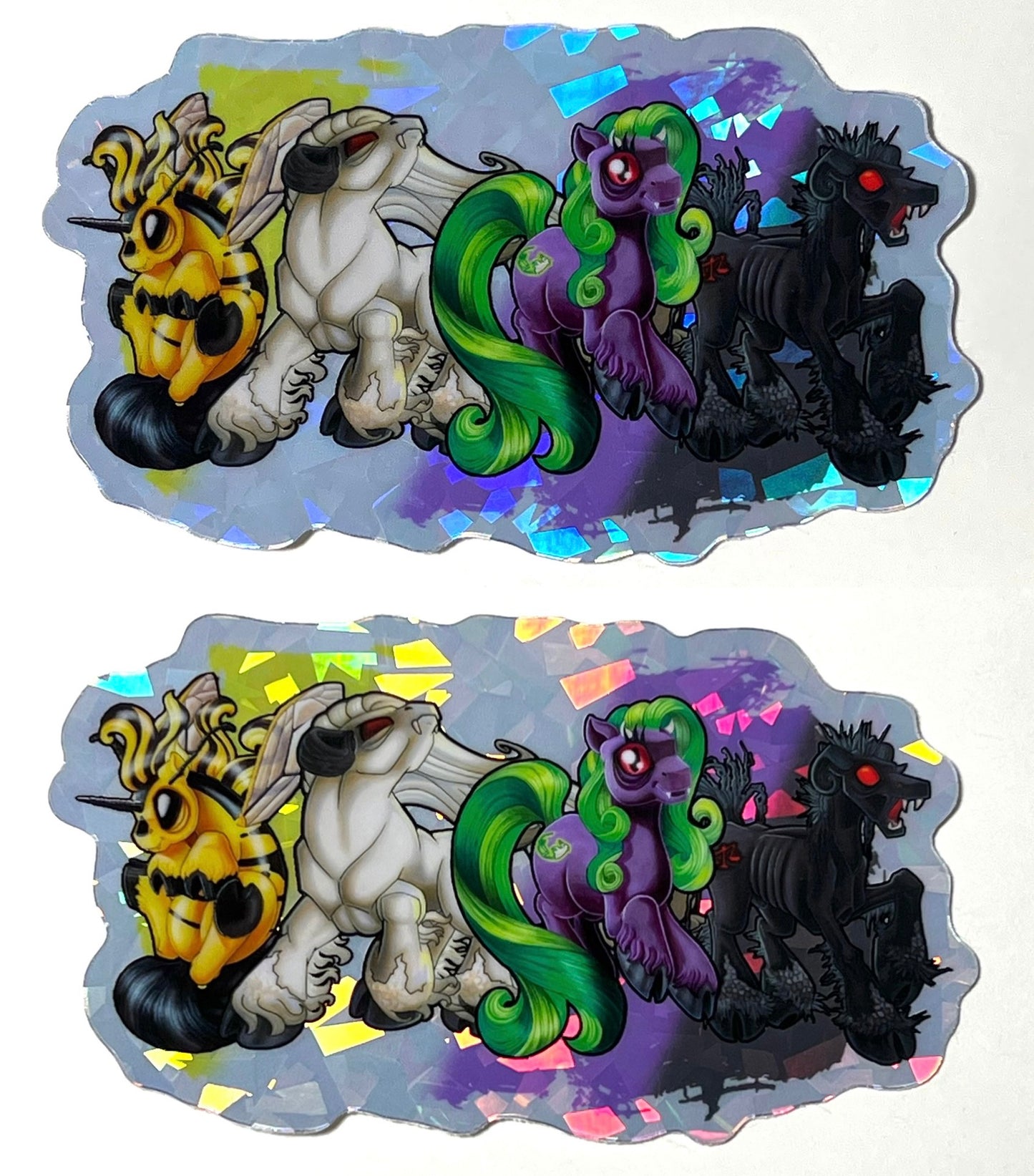 Holograph Vinyl Stickers