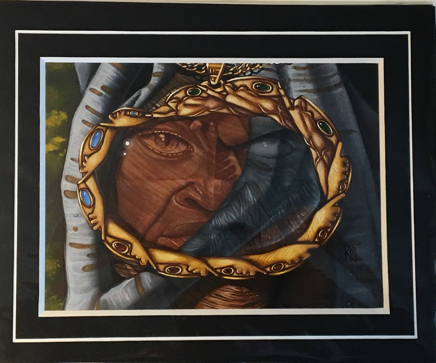 Everyman's Amulet Painting