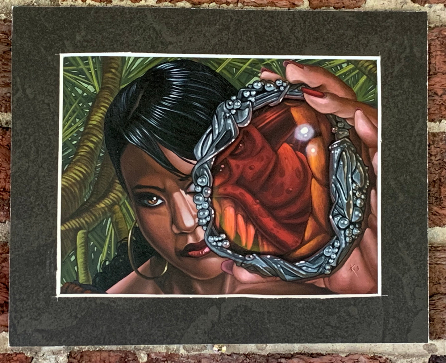 Kun Amulet Painting