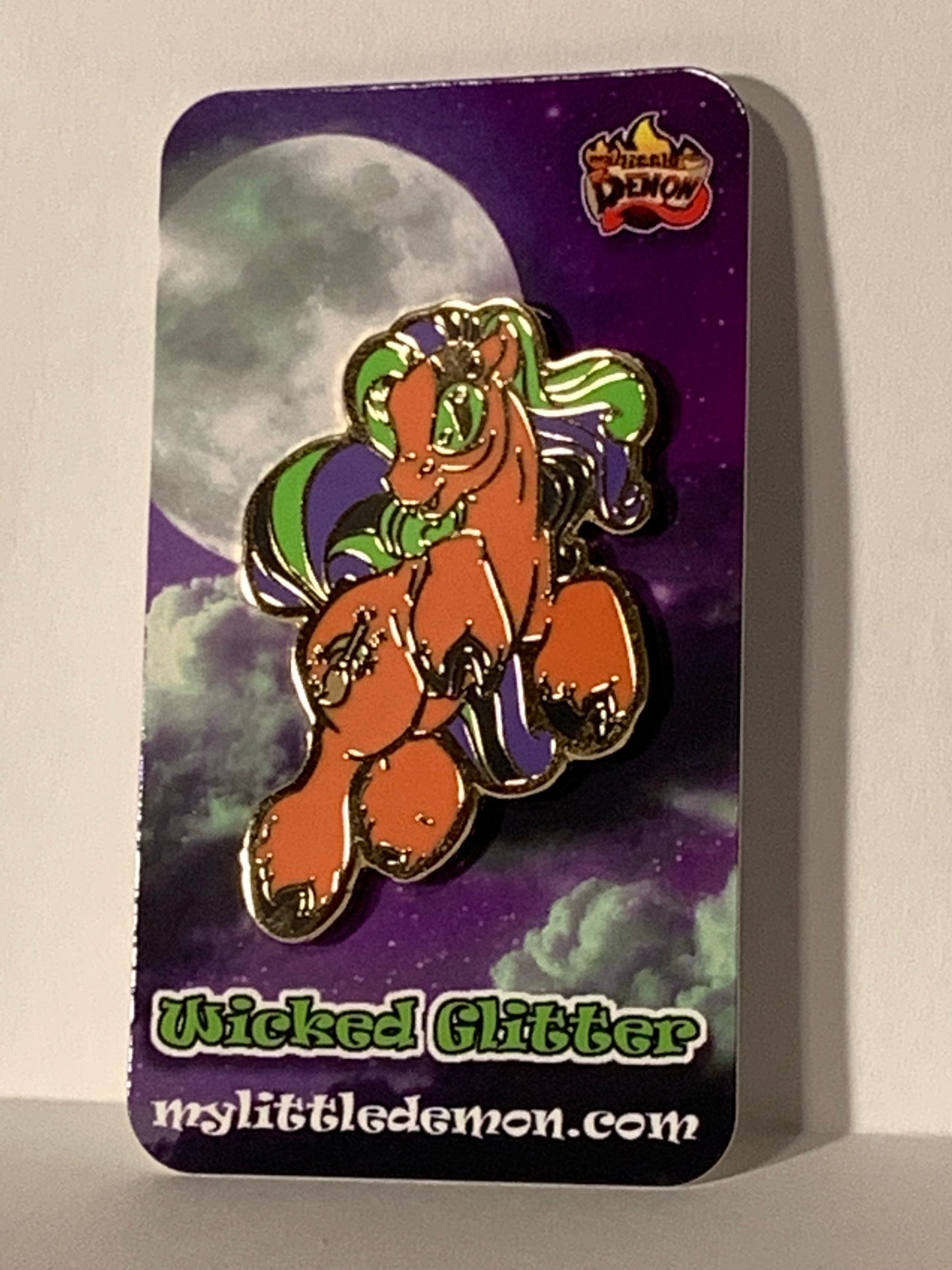 Wicked Glitter Pin