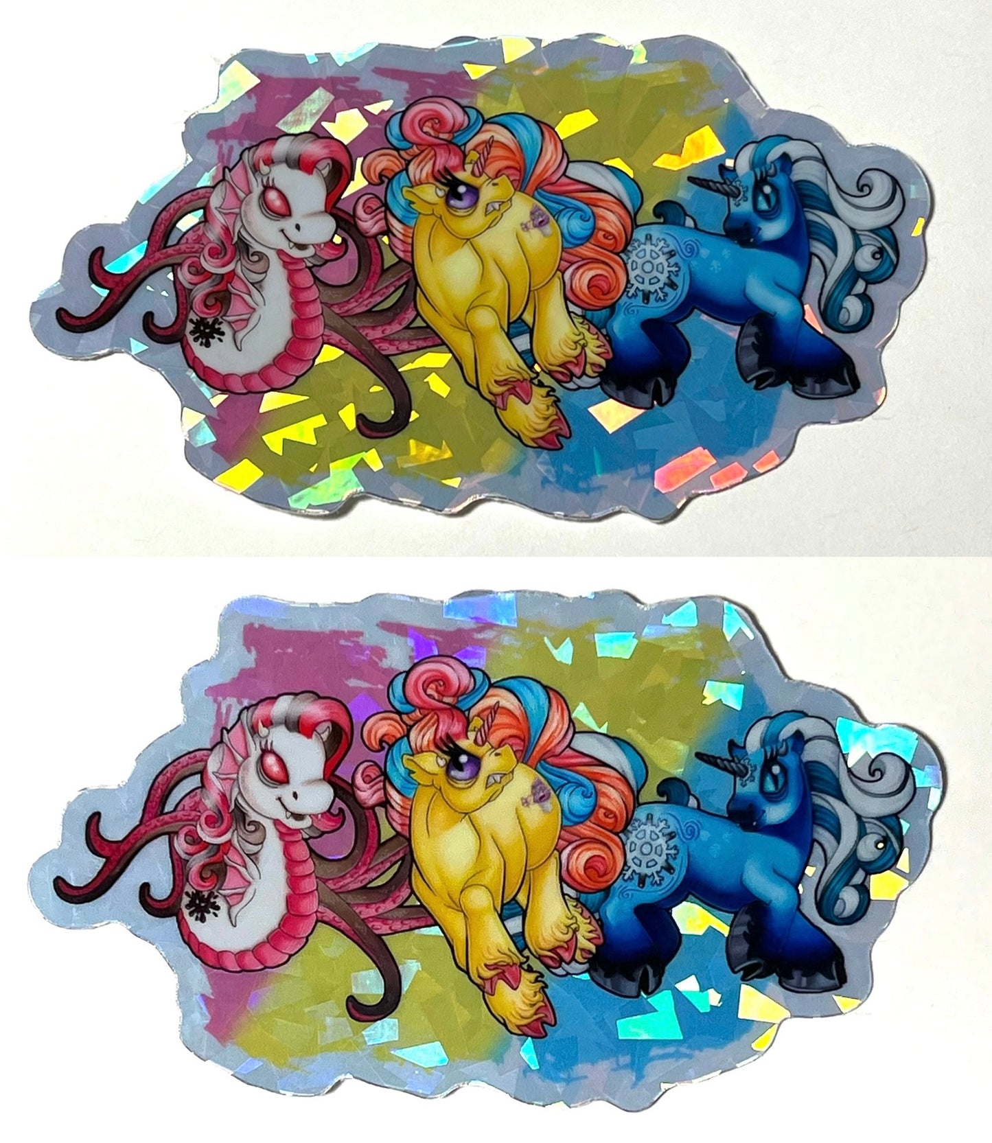 Holograph Vinyl Stickers