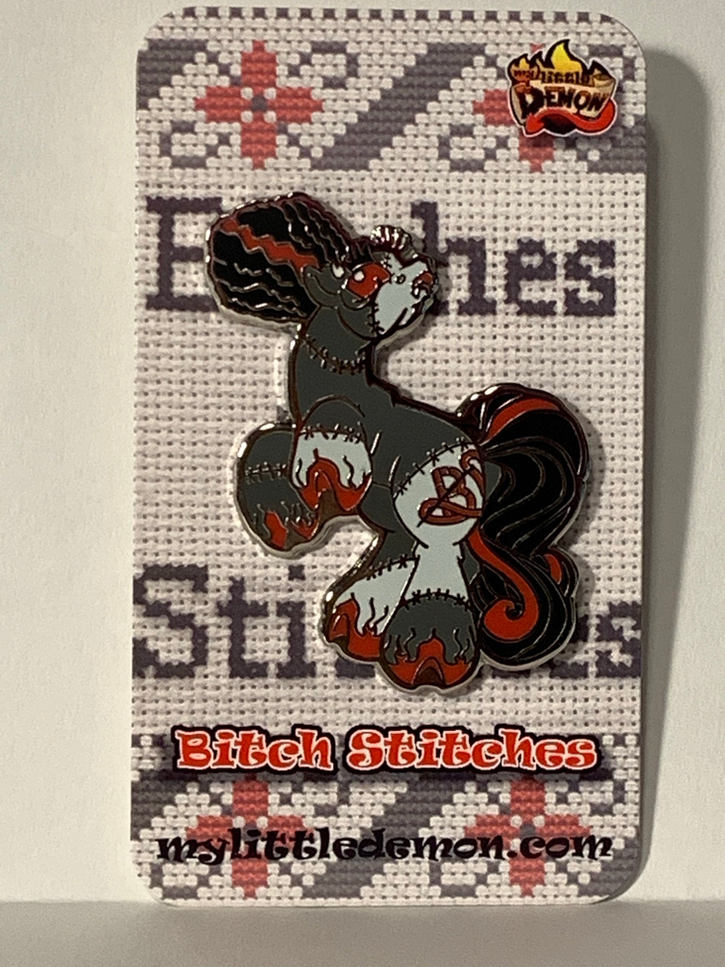 Bitch Stitches Pin