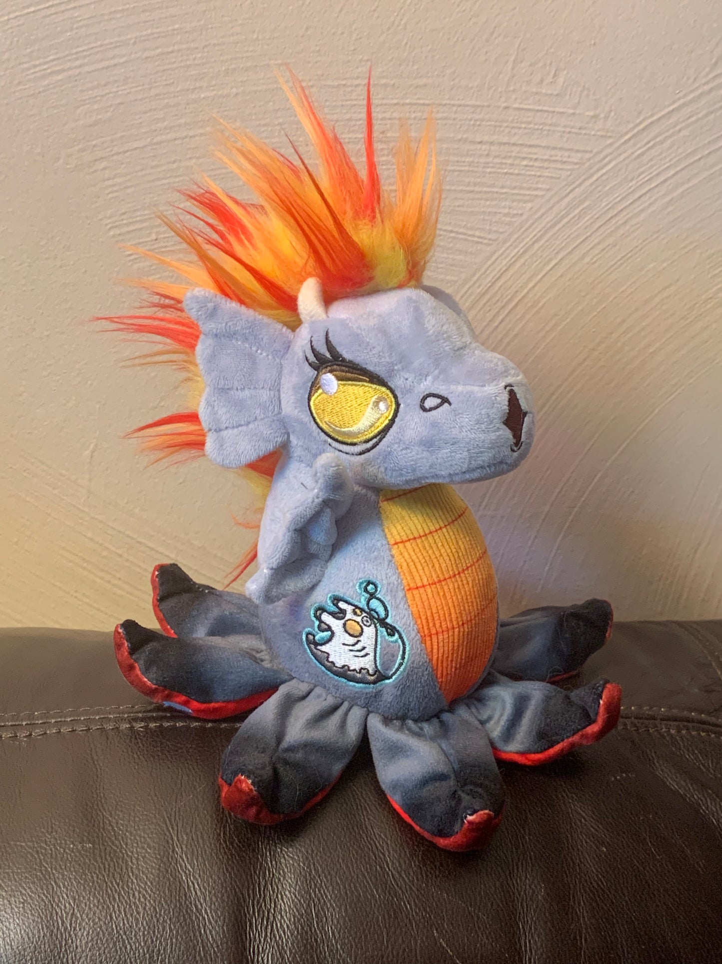 Hand Sewn Mane Lil' Squidy