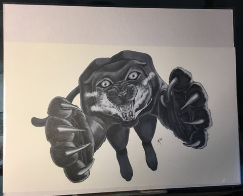WoD: Changing Breeds - Rabid Panther Drawing