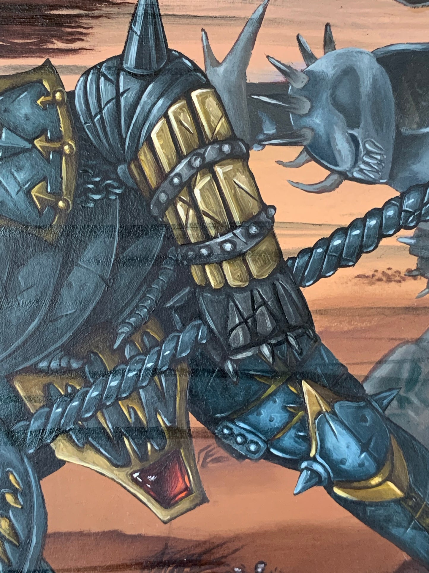 WarCry: Wind of Death Painting