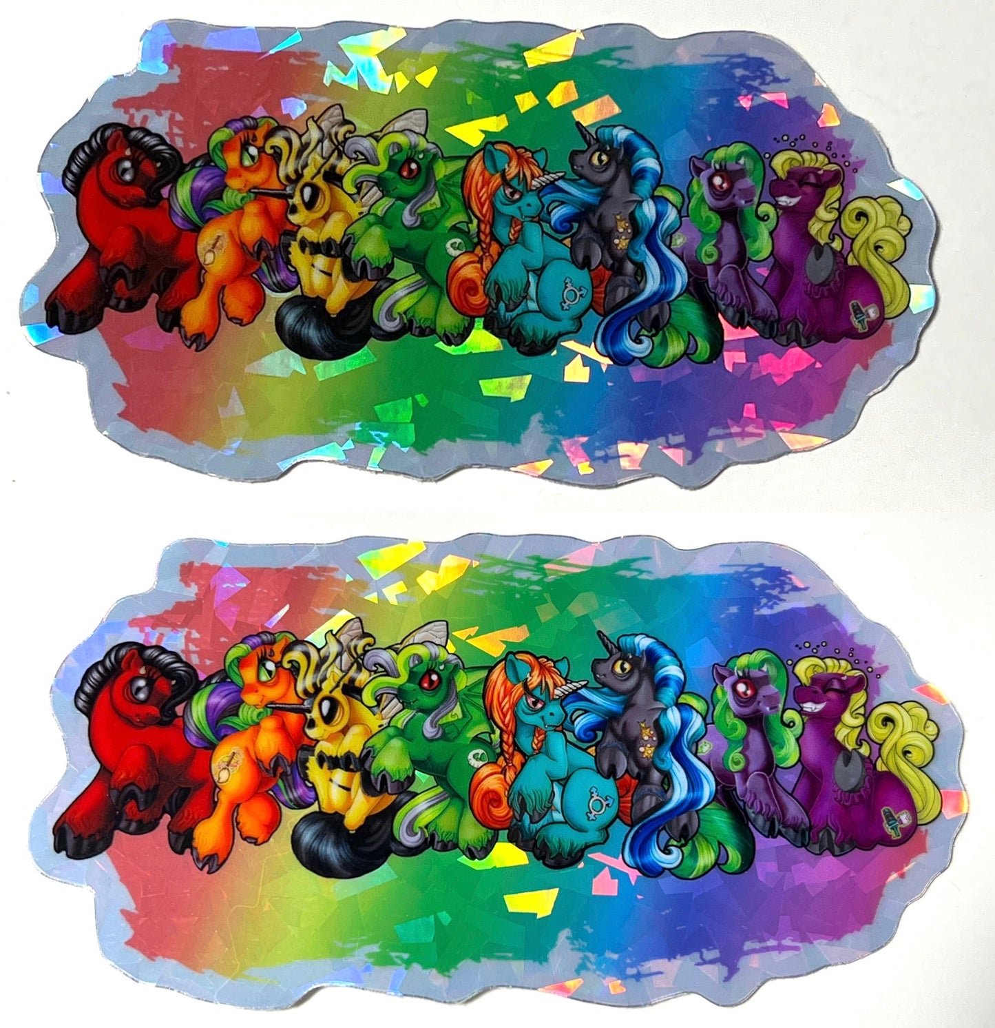 Holograph Vinyl Stickers