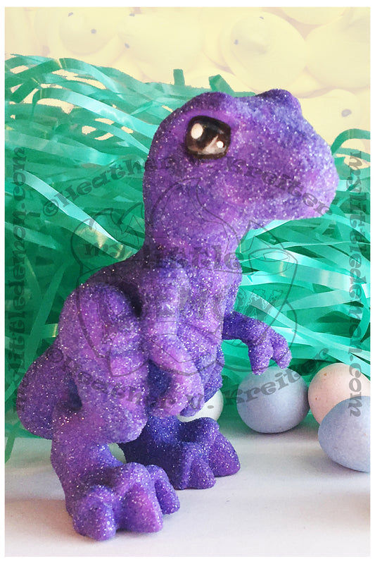 Peepasaurus (Purple) Prints