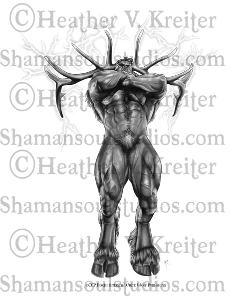 WoD: Changing Breeds - Horned God / Alces Prints