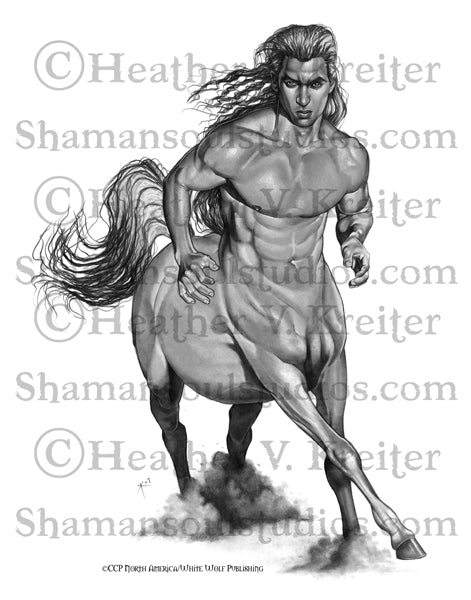 WoD: Changing Breeds - Centaur Print